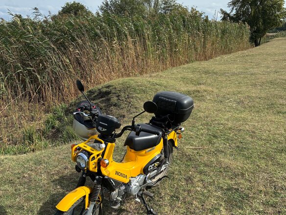 2023 Honda Cross Cub, жёлтый, 310000 рублей - вид 5