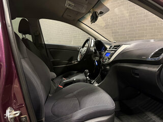 2012 Hyundai Solaris I, фиолетовый, 550000 рублей, вид 3