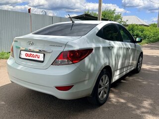 2011 Hyundai Solaris I, белый, 670000 рублей, вид 4