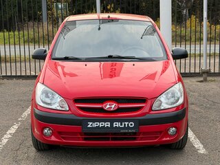 2007 Hyundai Getz I Рестайлинг, красный, 389000 рублей, вид 2