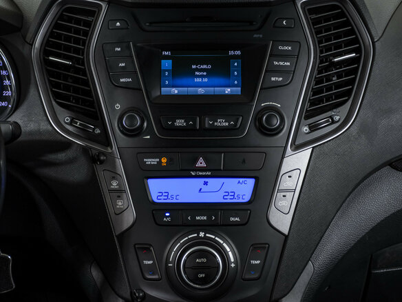 2014 Hyundai Santa Fe III, чёрный, 1618000 рублей - вид 11