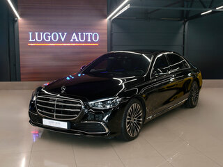 2021 Mercedes-Benz S-Класс 450 Long 4MATIC VII (W223), чёрный, 9500000 рублей, вид 1