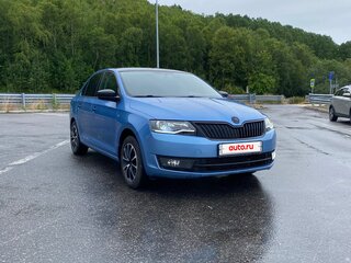 2016 Skoda Rapid I, синий, 785000 рублей, вид 4