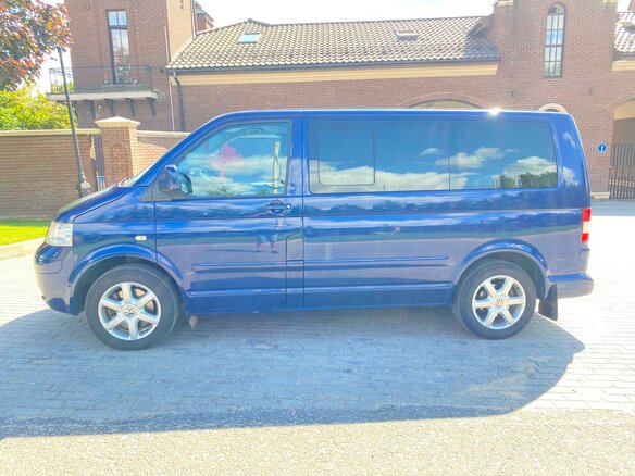 2008 Volkswagen Multivan T5, синий, 2295000 рублей - вид 7