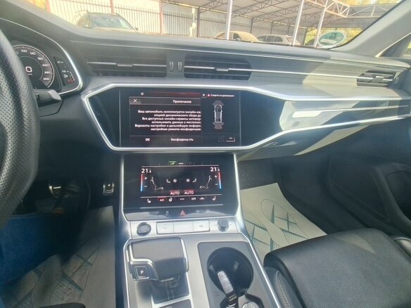 2021 Audi A6 55 TFSI e V (C8), серый, 4200000 рублей - вид 10