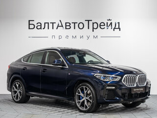2020 BMW X6 30d III (G06), синий, 7990000 рублей, вид 5