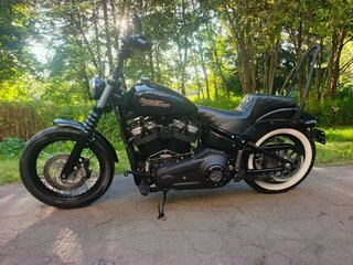 2019 Harley-Davidson Street Bob, чёрный, 899000 рублей, вид 4