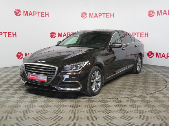 2017 Genesis G80 I, коричневый, 2163000 рублей