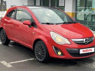 2011 Opel Corsa D Рестайлинг I, красный, 500000 рублей, вид 3