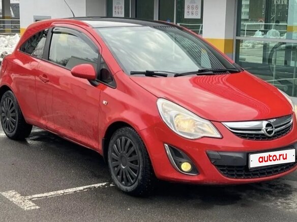 2011 Opel Corsa D Рестайлинг I, красный, 500000 рублей - вид 2