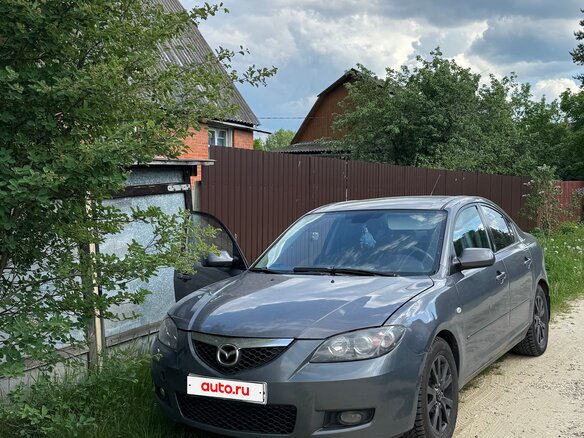2007 Mazda 3 I (BK) Рестайлинг, серый, 490000 рублей