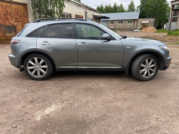 2007 Infiniti FX35 I (S50) Рестайлинг, серый, 765000 рублей - вид 4