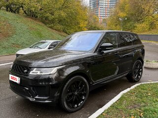 2020 Land Rover Range Rover Sport II Рестайлинг, чёрный, 5300000 рублей, вид 4