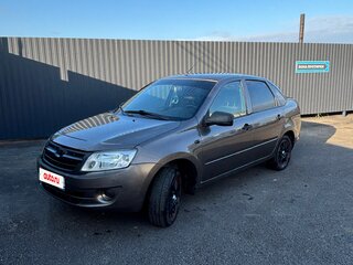 2013 Lada (ВАЗ) Granta I, коричневый, 429000 рублей, вид 1