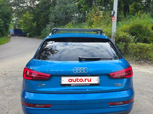 2015 Audi Q3 I (8U) Рестайлинг, голубой, 1840000 рублей - вид 4