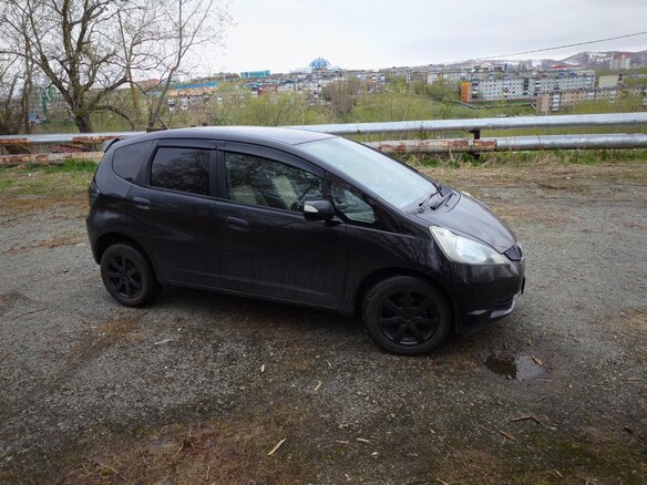 2008 Honda Fit II, чёрный, 600000 рублей - вид 1
