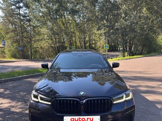 2021 BMW 5 серии 530i VII (G30/G31/G38) Рестайлинг, чёрный, 5555000 рублей, вид 3
