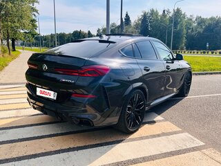 2020 BMW X6 40d III (G06), чёрный, 6890000 рублей, вид 4
