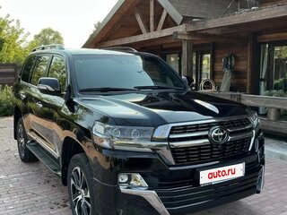 2021 Toyota Land Cruiser 200 Series Рестайлинг 2, чёрный, 9450000 рублей, вид 2