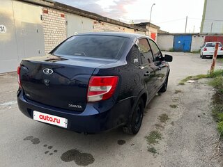 2012 Lada (ВАЗ) Granta I, синий, 390000 рублей, вид 3