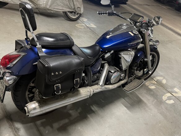 2011 Yamaha XVS950, синий, 700000 рублей - вид 1