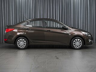 2015 Hyundai Solaris I Рестайлинг, коричневый, 1085000 рублей, вид 5