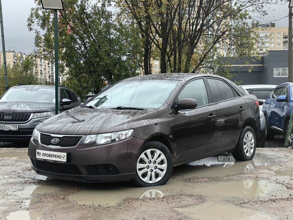 2010 Kia Cerato 6-speed II, фиолетовый, 469000 рублей