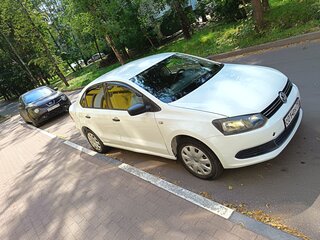 2012 Volkswagen Polo V, белый, 450000 рублей, вид 3