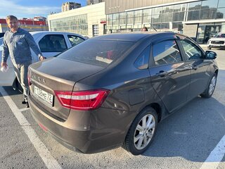 2019 Lada (ВАЗ) Vesta I, коричневый, 950000 рублей, вид 4