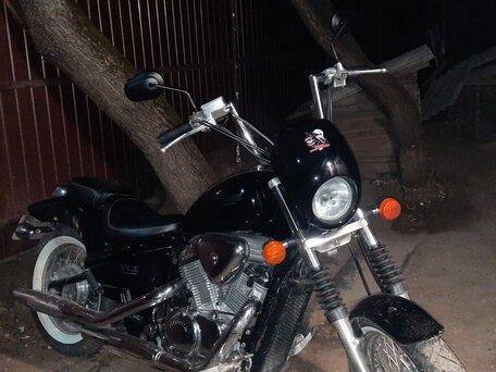 2001 Honda Steed 400, чёрный, 355000 рублей, вид 1