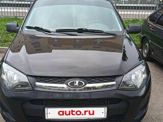 2013 Lada (ВАЗ) Kalina II, чёрный, 350000 рублей, вид 2
