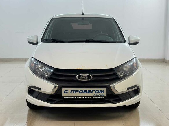 2018 Lada (ВАЗ) Granta I Рестайлинг, белый, 470000 рублей - вид 1