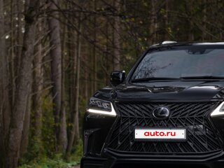 2018 Lexus LX 570 III Рестайлинг 2, чёрный, 8700000 рублей, вид 3