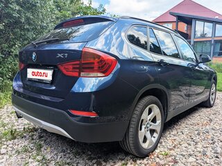 2014 BMW X1 20i I (E84) Рестайлинг, синий, 1700000 рублей, вид 4