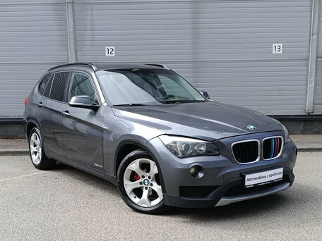 2013 BMW X1 20i I (E84) Рестайлинг, серый, 959000 рублей, вид 4