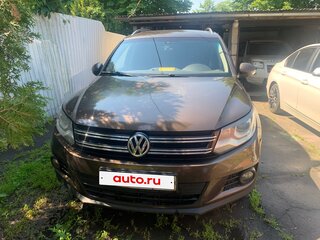 2016 Volkswagen Tiguan Euro 6 I Рестайлинг, коричневый, 1550000 рублей, вид 2