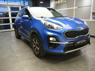 2019 Kia Sportage IV Рестайлинг, синий, 1997000 рублей, вид 3