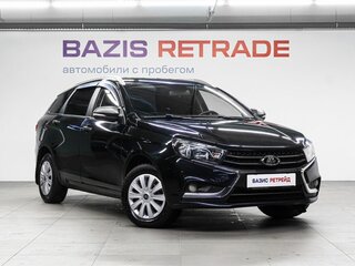 2021 Lada (ВАЗ) Vesta SW I, чёрный, 840000 рублей, вид 3
