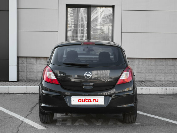 2012 Opel Corsa D Рестайлинг II, чёрный, 625000 рублей - вид 4