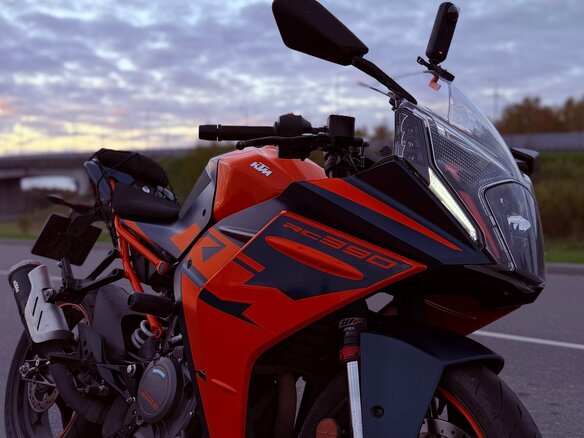 2022 KTM RC 390, оранжевый, 500000 рублей