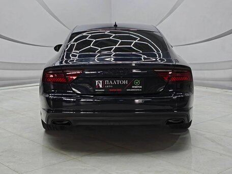 2015 Audi A7 I (4G) Рестайлинг, синий, 2175000 рублей, вид 5