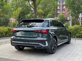 2023 Audi A3 Sportback 35 TFSI IV (8Y), зелёный, 2220000 рублей, вид 4