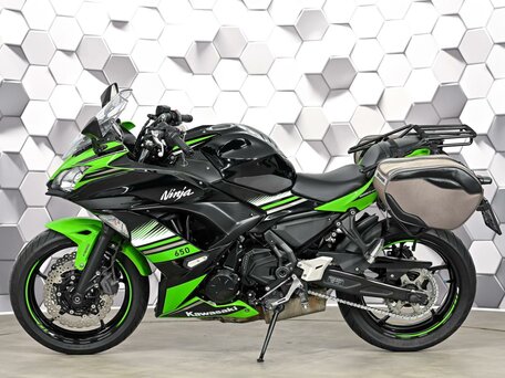 2017 Kawasaki Ninja 650, чёрный, 695000 рублей, вид 4