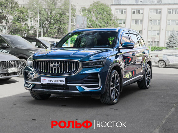 2023 Geely Monjaro I, синий