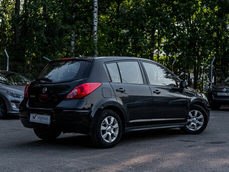2008 Nissan Tiida I, чёрный, 533000 рублей, вид 2