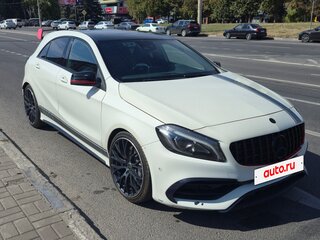 2017 Mercedes-Benz A-Класс AMG 45 AMG I (W176) Рестайлинг, белый, 3000000 рублей, вид 2