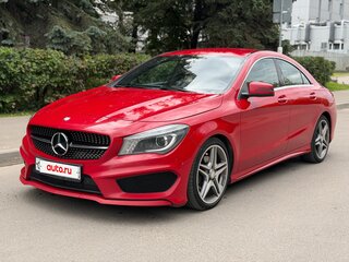 2014 Mercedes-Benz CLA 200 I (C117, X117), красный, 1850000 рублей, вид 1