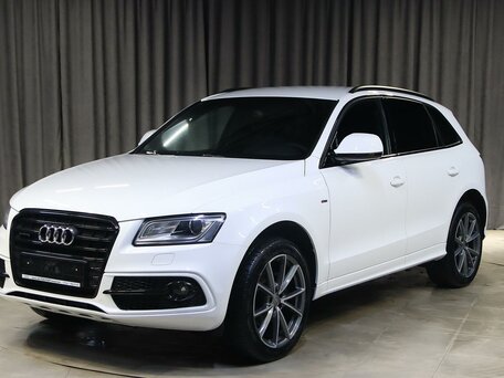 2016 Audi Q5 I (8R) Рестайлинг, белый, 1749000 рублей, вид 1