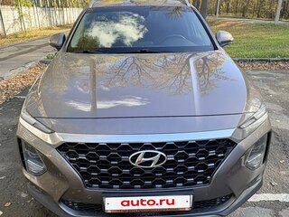 2018 Hyundai Santa Fe IV, бежевый, 2700000 рублей, вид 2