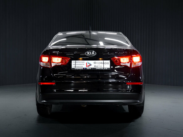 2015 Kia Rio III Рестайлинг, чёрный, 900000 рублей - вид 5